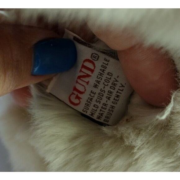 GUND Polar Bear Plush 18” Cream White Stuffed Animal American Eagle Outfitters - Picture 7 of 9